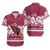 Arizona Cardinals Hibiscus Flowers Hawaii Shirt and Shorts Summer Coll