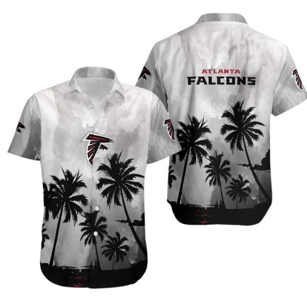 Atlanta Falcons Coconut Trees NFL Gift For Fan Hawaiian Graphic Print