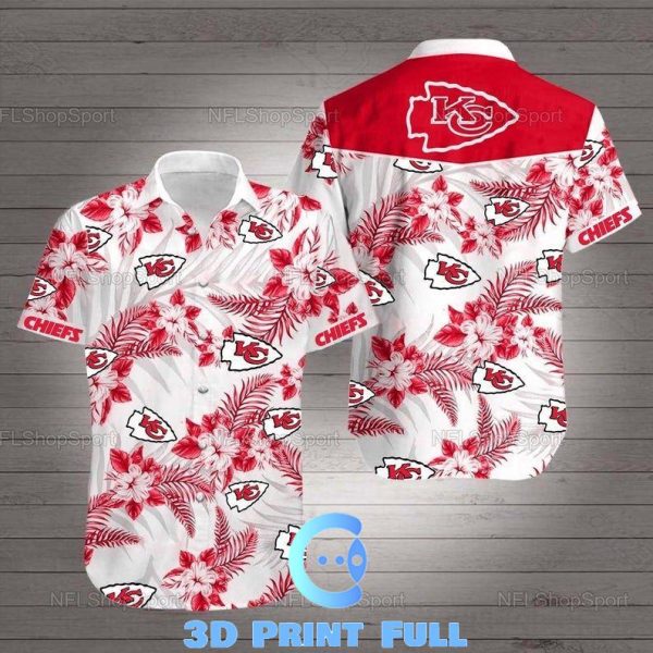 Beach Shirt NFL Kansas City Chiefs Hawaiian Shirt Summer Beach For Fans