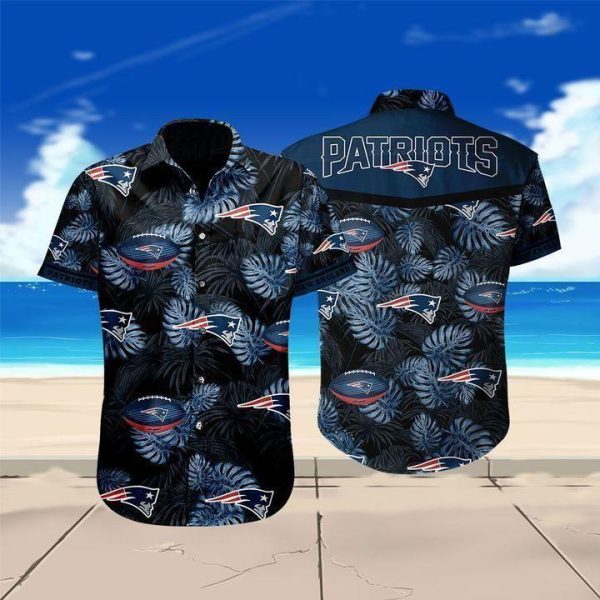 Best New England Patriots Hawaiian Shirt For Hot Fans