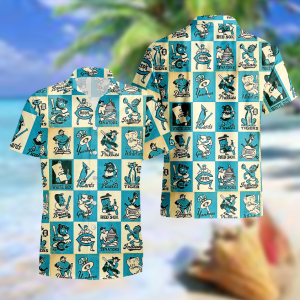 1956 Baseball Team Mascots Lovers Aloha Hwaii Shirt