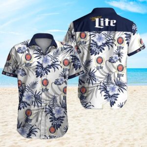 3d Miller Lite Unisex Hawaiian Shirt