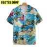 Alien On The Beach Trending Hawaiian Shirt-1