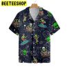 Aliens Night Sky Trending Hawaiian Shirt-1