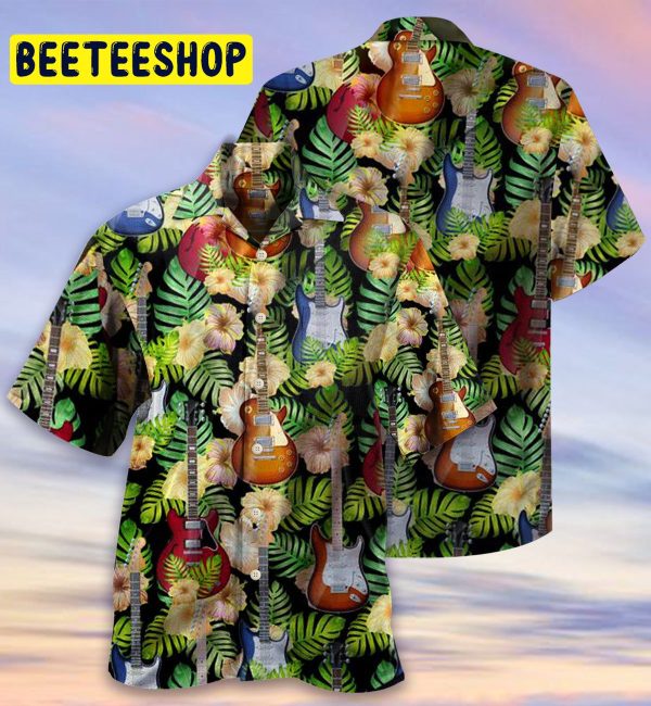 Art Guitar Trending Hawaiian Shirt-1