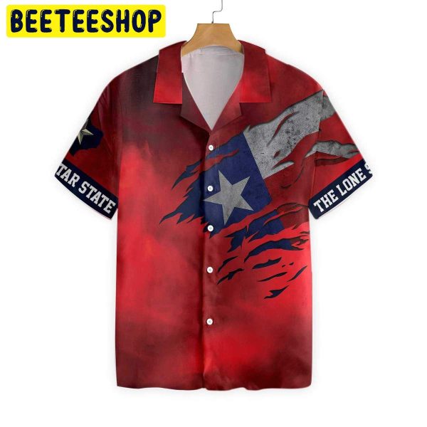 Art Texas The Lone Star State Trending Hawaiian Shirt-1