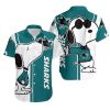 Beach San Jose Sharks Hawaiian Shirt Snoopy Lover All over print Printed