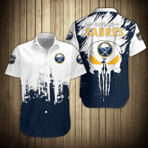 Buffalo Sabres Shirts 3D graffiti Skulls design gift for fans