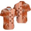 Cincinnati Bengals Palm Leaves And Stripes Hawaiian Shirt For Fans-1