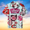 Cincinnati Reds Hawaiian Short Sleeve Shirt 3d All Over Print Men Women Unisex Best Gift Ideas-1