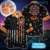 Clemson Tigers Hawaiian Shirt Sunflower Custom Name Clemson Gift