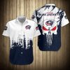 Columbus Blue Jackets Shirts 3D graffiti Skulls design gift for fans