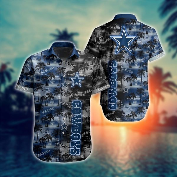 Dallas Cowboys Hawaiian Shirts flower gift for summer 2022