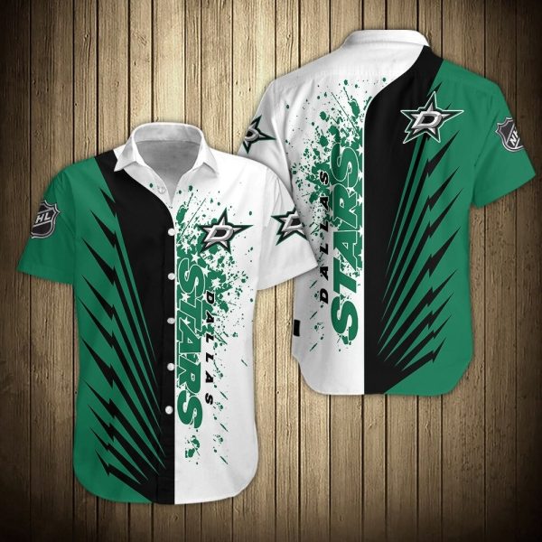 Dallas Stars Shirts 3D color cool short Sleeve