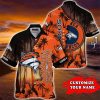 Denver Broncos Hawaiian Shirt tropical island personalized