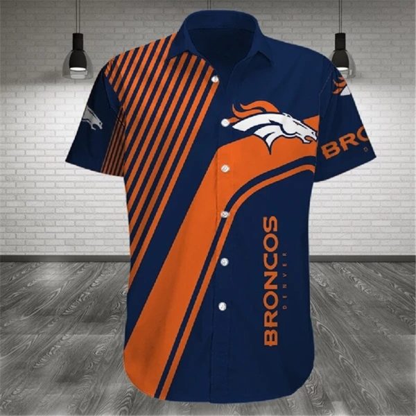 Denver Broncos Shirt summer cross design for fans