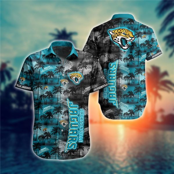 Jacksonville Jaguars Hawaiian Shirts flower gift for summer 2022