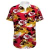 Kansas City Chiefs Hawaiian Shirt flower summer 2022 gift for fans