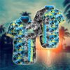 Los Angeles Chargers Hawaiian Shirts flower gift for summer 2022