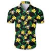 Pittsburgh Penguins Hawaiian Shirt Tropical Flower summer