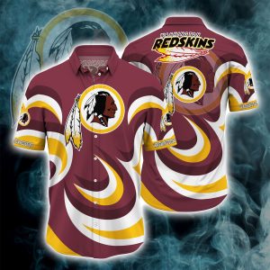 Washington Redskins NFL Hawaiian Hoodie All over print Clothing